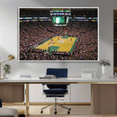 TD Garden Basketball Canvas Wall Art - Boston Celtics Live by MyGreatCanvas | Canvas Wall Art Prints | Photo Prints & Wall Decor