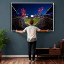 Truist Park Atlanta Braves Baseball Stadium Wall Art Print |