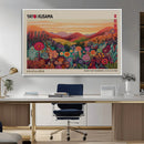 Framed Yayoi Kusama 1986 Wall Art Print – Japanese Wall Art