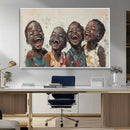 Shai Yossef Print - Joyful Childhood Canvas Wall Art -