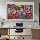Yayoi Kusama Wall Art Canvas Print, Abstract Art, Large
