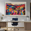Yayoi Kusama Wall Art Canvas Print, Abstract Art, Large