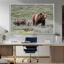 Wildlife Photography of 399 Grizzly Bear Cubs | Queen of the by MyGreatCanvas | Canvas Wall Art Prints | Photo Prints & Wall Decor