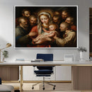 Religious Canvas Wall Art Print - Madonna and Child with by MyGreatCanvas | Canvas Wall Art Prints | Photo Prints & Wall Decor