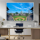 Wrigley Field Chicago Cubs Panoramic Art Multi-Piece Canvas