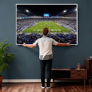 Kroger Field Canvas Wall Art - Kentucky Stadium Wall Art