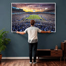 Kroger Field Wall Art Print - Kentucky Stadium Wall Art