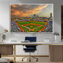 Chicago Wrigley Field Wall Art Canvas Print – Iconic