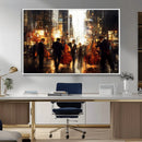 Abstract Jazz Art Wall Art Canvas Print – Colorful Musical