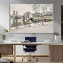 The Bow Bridge in Central Park Canvas, The Bow Bridge Canvas by MyGreatCanvas | Canvas Wall Art Prints | Photo Prints & Wall Decor