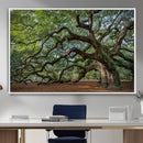 Historic Tree Wall Art – Framed Mossy Branch Canvas Artwork, by MyGreatCanvas | Canvas Wall Art Prints | Photo Prints & Wall Decor