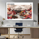 Yayoi Kusama Wall Art Canvas Print – Framed Large Abstract