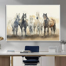 Wild Horses Wall Art Canvas Print, Framed Running Horses Art by MyGreatCanvas | Canvas Wall Art Prints | Photo Prints & Wall Decor