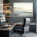Coastal Cliffs Wall Art Canvas Print – Misty Ocean Seascape