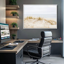 Beach Dunes Wall Art Canvas Print – Framed Serene Coastal