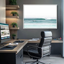 Surfing Wall Art Canvas Print – Framed Ocean Waves