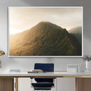 Mountain Wall Art – Framed Sunset Landscape Canvas Artwork, by MyGreatCanvas | Canvas Wall Art Prints | Photo Prints & Wall Decor