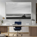 Motorcycle Beach Wall Art Canvas Print – Framed Vintage by MyGreatCanvas | Canvas Wall Art Prints | Photo Prints & Wall Decor