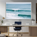 Ocean Swell Wall Art Canvas Print – Framed Surf Waves Scene by MyGreatCanvas | Canvas Wall Art Prints | Photo Prints & Wall Decor