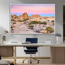 Vibrant Sunset Sky Wall Art Canvas Print – Framed Joshua by MyGreatCanvas | Canvas Wall Art Prints | Photo Prints & Wall Decor
