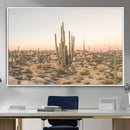 Desert Cactus Wall Art Canvas Print – Framed Desert Art by MyGreatCanvas | Canvas Wall Art Prints | Photo Prints & Wall Decor