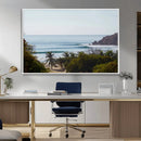 Tropical Beach Scene Wall Art Canvas Print – Framed Coastal by MyGreatCanvas | Canvas Wall Art Prints | Photo Prints & Wall Decor