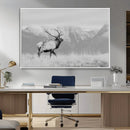 Elk Photography Wall Art Canvas Print, Framed Mountain by MyGreatCanvas | Canvas Wall Art Prints | Photo Prints & Wall Decor