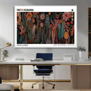 Modern Japanese Wall Art Canvas Print – Framed Abstract