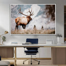 Elk Photography Wall Art Canvas Print – Framed Mountain by MyGreatCanvas | Canvas Wall Art Prints | Photo Prints & Wall Decor