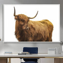 Highland Cow Wall Art Canvas Print – Framed Farmhouse Wall by MyGreatCanvas | Canvas Wall Art Prints | Photo Prints & Wall Decor