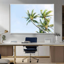 Palm Trees Wall Art Canvas Print – Framed Tropical Aesthetic by MyGreatCanvas | Canvas Wall Art Prints | Photo Prints & Wall Decor