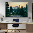 Mountain Landscape Wall Art Canvas Print – Framed Forest by MyGreatCanvas | Canvas Wall Art Prints | Photo Prints & Wall Decor