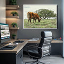 Texas Longhorn Wall Art Canvas Print – Rustic Western Ranch by MyGreatCanvas | Canvas Wall Art Prints | Photo Prints & Wall Decor