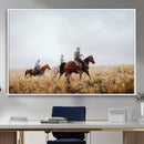 Western Cowboys Wall Art Canvas Print – Framed Rustic by MyGreatCanvas | Canvas Wall Art Prints | Photo Prints & Wall Decor