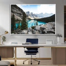 Canadian Rockies Wall Art Canvas Print – Framed Mountain by MyGreatCanvas | Canvas Wall Art Prints | Photo Prints & Wall Decor