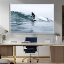 Surfer on Wave Wall Art Canvas Print – Framed Ocean by MyGreatCanvas | Canvas Wall Art Prints | Photo Prints & Wall Decor
