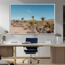 Joshua Tree Wall Art Canvas Print – Framed Desert Landscape