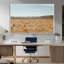 Desert Plains Wall Art Canvas Print, Golden Light Over Dry by MyGreatCanvas | Canvas Wall Art Prints | Photo Prints & Wall Decor