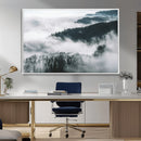 Foggy Forest Landscape Wall Art Canvas Print – Misty by MyGreatCanvas | Canvas Wall Art Prints | Photo Prints & Wall Decor