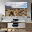Texas Desert Landscape Wall Art Canvas Print – Rugged by MyGreatCanvas | Canvas Wall Art Prints | Photo Prints & Wall Decor