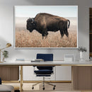 American Bison Wall Art Canvas Print – Majestic Buffalo