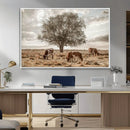 Texas Longhorn Cattle Wall Art, Rustic Western Ranch Canvas by MyGreatCanvas | Canvas Wall Art Prints | Photo Prints & Wall Decor