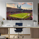 Chicago Bears Soldiers Field Wall Art Canvas Print – Framed