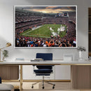 Chicago Bears Soldiers Field Wall Art Canvas Print – Framed by MyGreatCanvas | Canvas Wall Art Prints | Photo Prints & Wall Decor