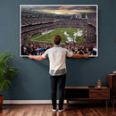 Chicago Bears Soldiers Field Wall Art Canvas Print – Framed