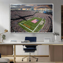 Chicago Bears Soldiers Field Wall Art Canvas Print – Framed