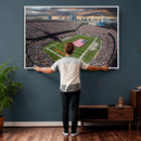 Chicago Bears Soldiers Field Wall Art Canvas Print – Framed
