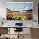 Cleveland Browns Stadium Wall Art Canvas Print – Framed NFL