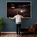 William Brice Stadium Wall Art Print – Baseball Game Room