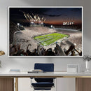 Epic Night Football Stadium Wall Art Canvas Print, Fireworks by MyGreatCanvas | Canvas Wall Art Prints | Photo Prints & Wall Decor